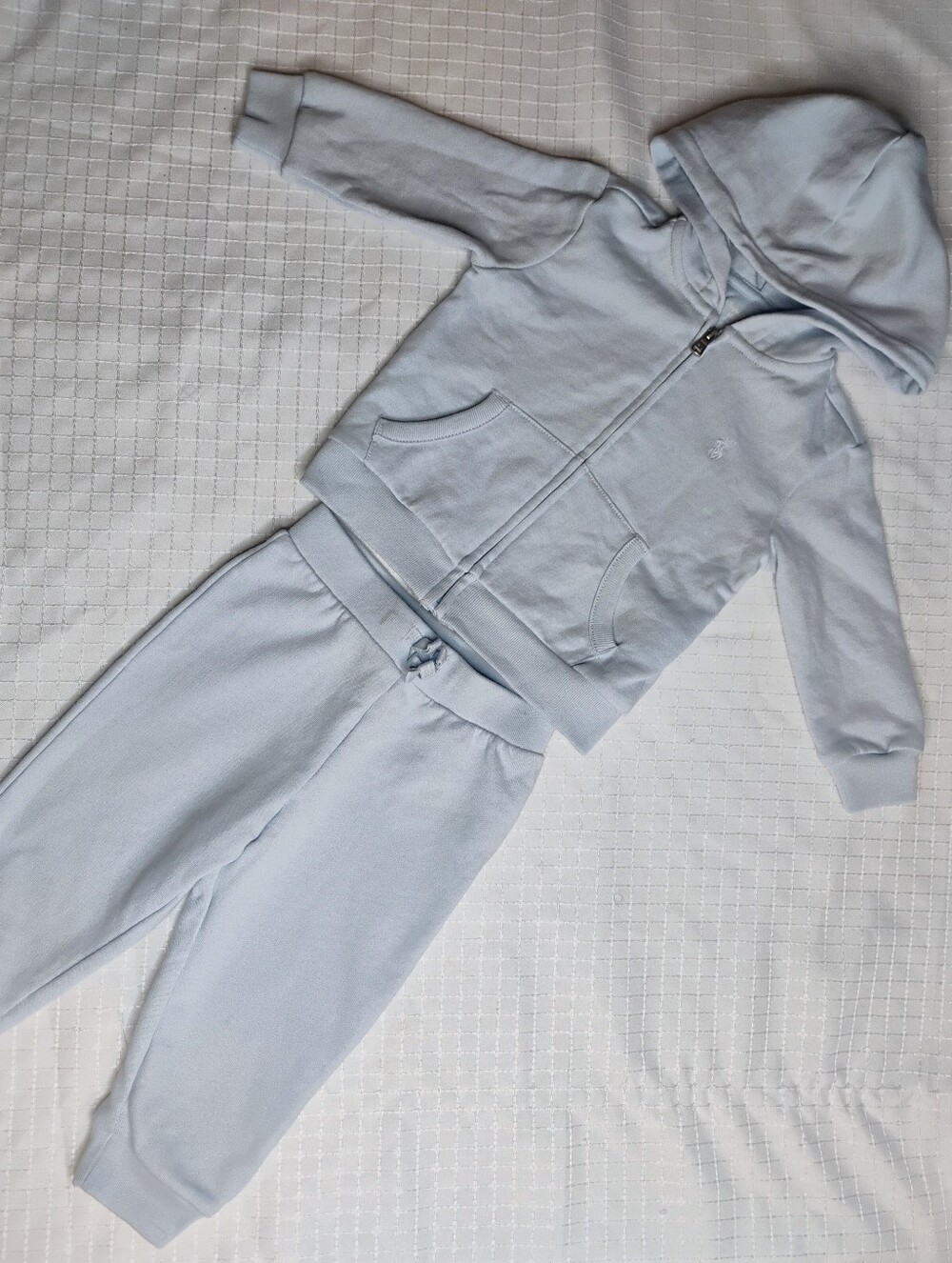 Ralph Lauren light blue hoodie and pants set